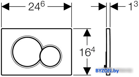 Geberit Sigma 01 115.770.DW.5 (черный) Geberit Sigma 01 115.770.DW.5 (черный)
