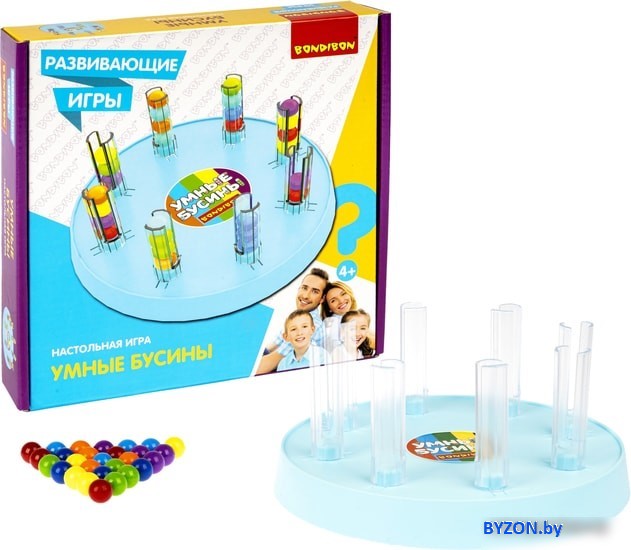 Развивающая игра Bondibon Умные бусины ВВ5155 Развивающая игра Bondibon Умные бусины ВВ5155
