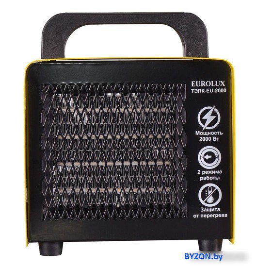 Электрическая тепловая пушка Eurolux ТЭПК-EU-2000 Электрическая тепловая пушка Eurolux ТЭПК-EU-2000