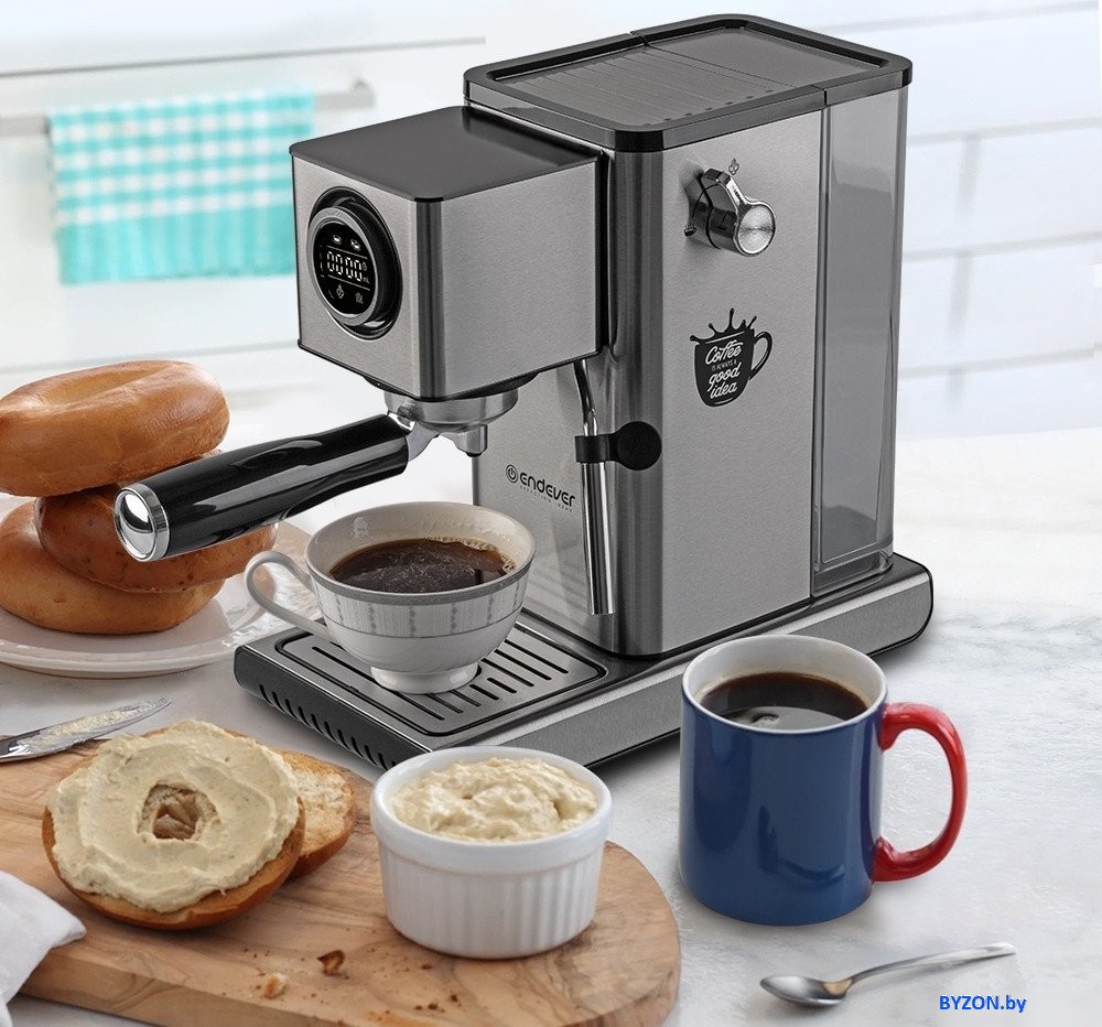 Рожковая кофеварка Endever Costa-1090 Рожковая кофеварка Endever Costa-1090
