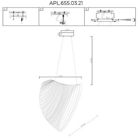 Подвесная люстра Aployt APL.655.03.21 Подвесная люстра Aployt APL.655.03.21
