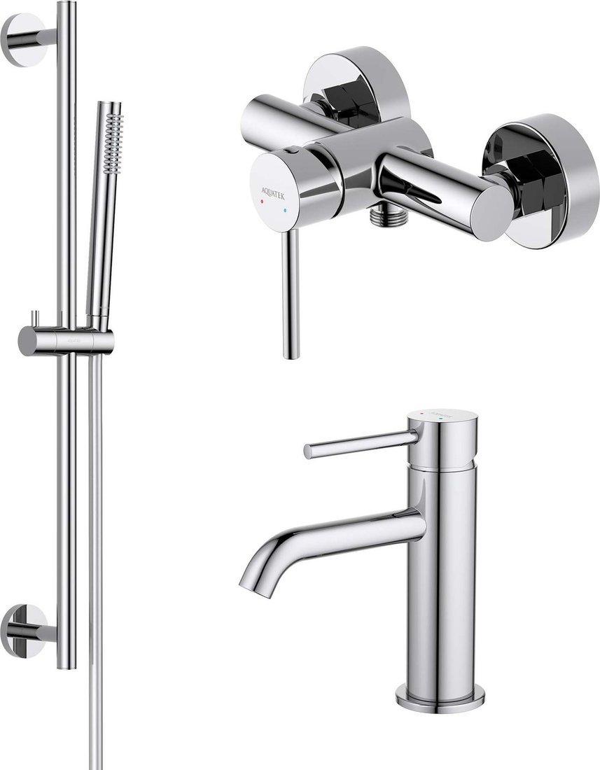 Комплект смесителей Aquatek Европа AQ1331CR Комплект смесителей Aquatek Европа AQ1331CR