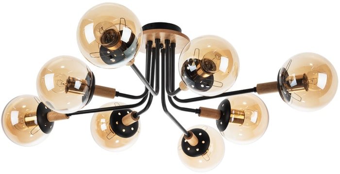 Люстра средней высоты Arte Lamp Oxford A2716PL-8BK Люстра средней высоты Arte Lamp Oxford A2716PL-8BK