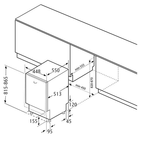 Посудомоечная машина Krona Delia 45 BI Посудомоечная машина Krona Delia 45 BI