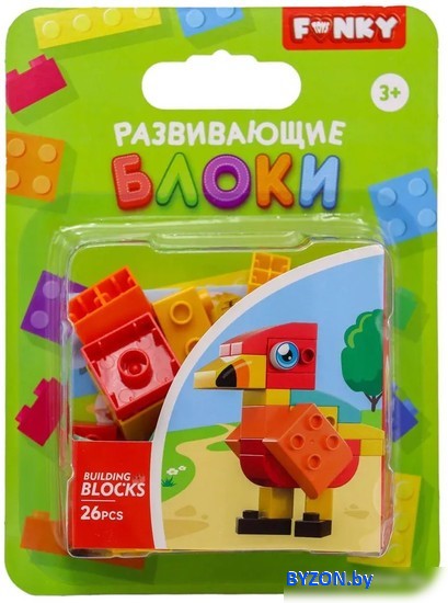 Конструктор Funky Toys Попугай FT0822548 Конструктор Funky Toys Попугай FT0822548