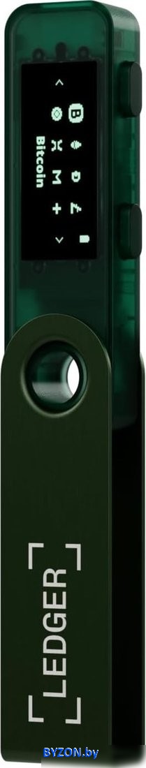 Аппаратный криптокошелек Ledger Nano S Plus (темно-зеленый) Аппаратный криптокошелек Ledger Nano S Plus (темно-зеленый)