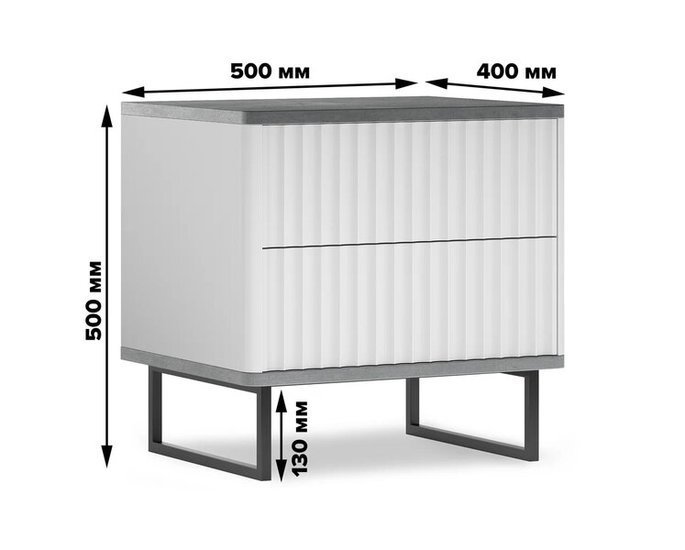 Тумба Shtabe Royal 5003 эко (белый/металл бруклин/черный) Тумба Shtabe Royal 5003 эко (белый/металл бруклин/черный)