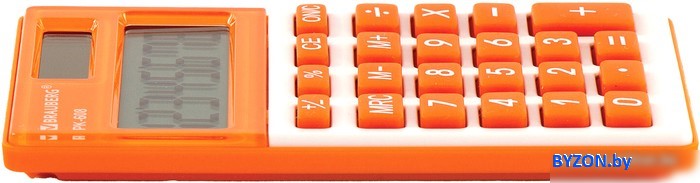 Калькулятор BRAUBERG PK-608-RG 250522 (оранжевый) Калькулятор BRAUBERG PK-608-RG 250522 (оранжевый)