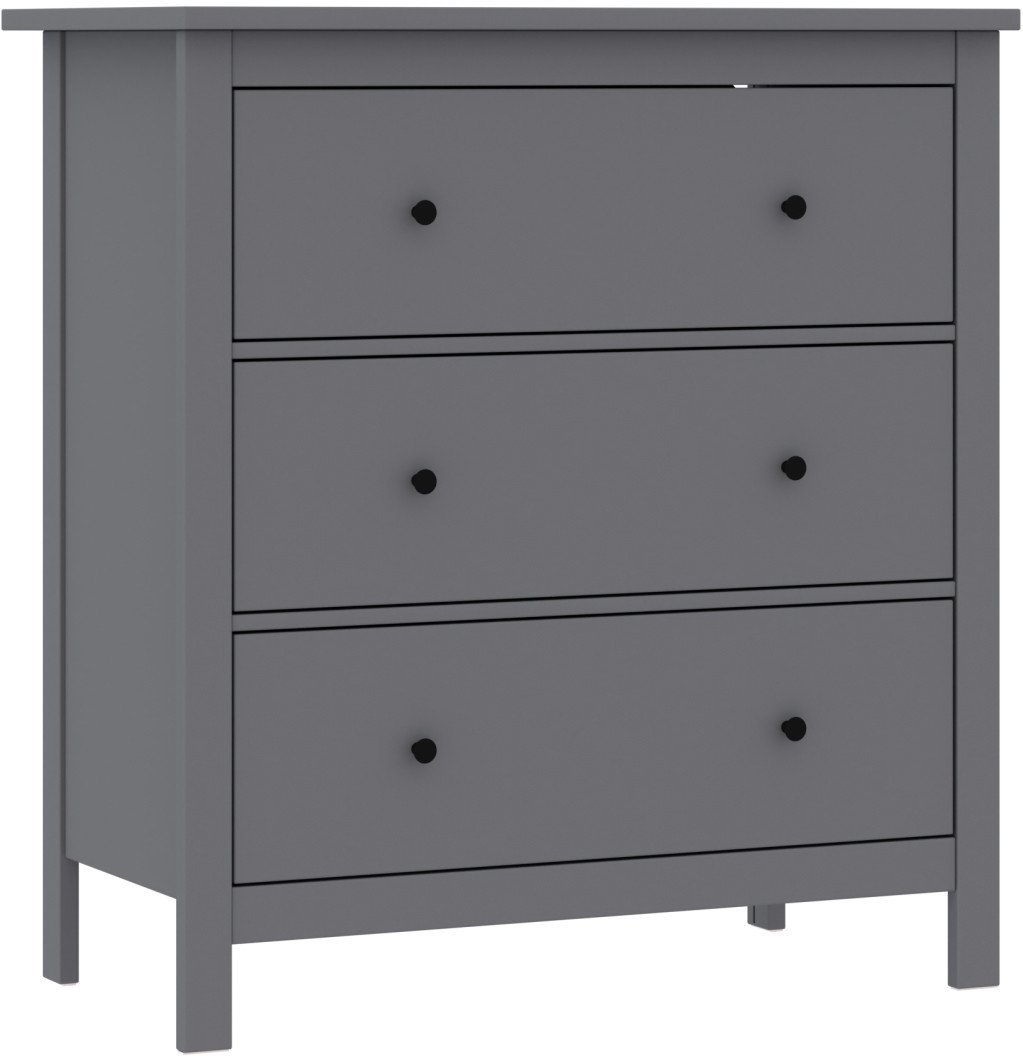 Комод Mio Tesoro Сага 3 ящика 2.08.02.020.4 (серый) Комод Mio Tesoro Сага 3 ящика 2.08.02.020.4 (серый)