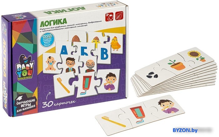 Мозаика/пазл Bondibon Baby You Логика ВВ4821 Мозаика/пазл Bondibon Baby You Логика ВВ4821