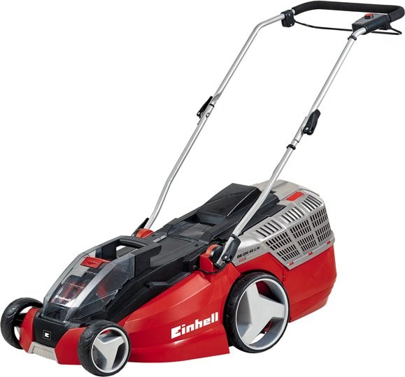 Газонокосилка Einhell GE-CM 43 Li M Kit (с 2-мя АКБ) Газонокосилка Einhell GE-CM 43 Li M Kit (с 2-мя АКБ)