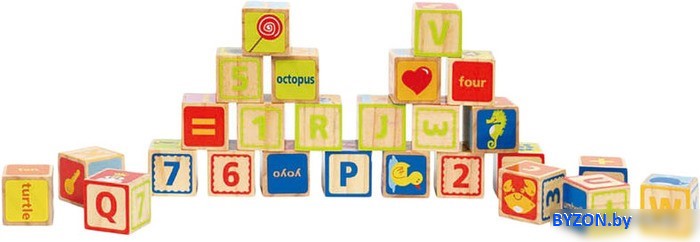 Кубики Hape ABC E0419 Кубики Hape ABC E0419