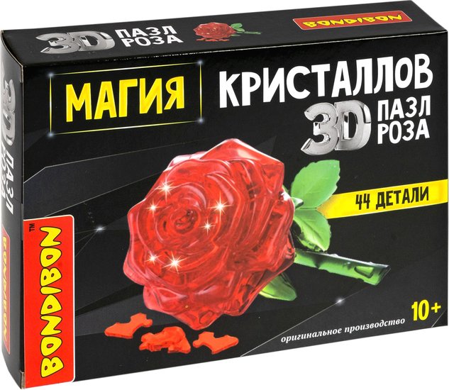Конструктор Bondibon Магия кристаллов ВВ5221 Роза Конструктор Bondibon Магия кристаллов ВВ5221 Роза