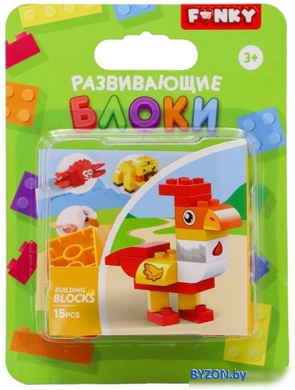 Конструктор Funky Toys Петух FT0822549 Конструктор Funky Toys Петух FT0822549