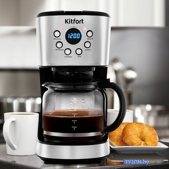 Капельная кофеварка Kitfort KT-728 Капельная кофеварка Kitfort KT-728