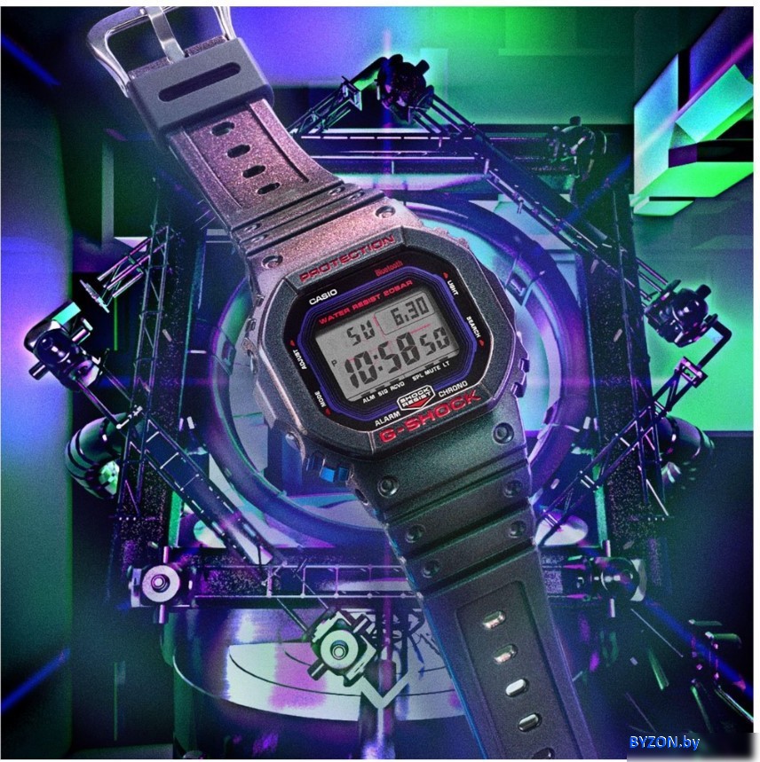 Наручные часы Casio DW-B5600AH-6E Наручные часы Casio DW-B5600AH-6E