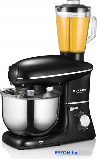 Кухонная машина Mozano Kitchen Assistent ROB-02 (черный) Кухонная машина Mozano Kitchen Assistent ROB-02 (черный)