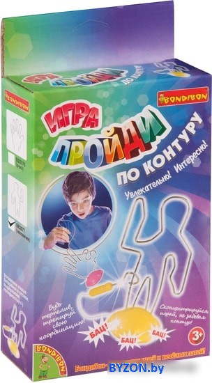 Интерактивная игрушка Bondibon Пройди по контуру! ВВ2077 Интерактивная игрушка Bondibon Пройди по контуру! ВВ2077
