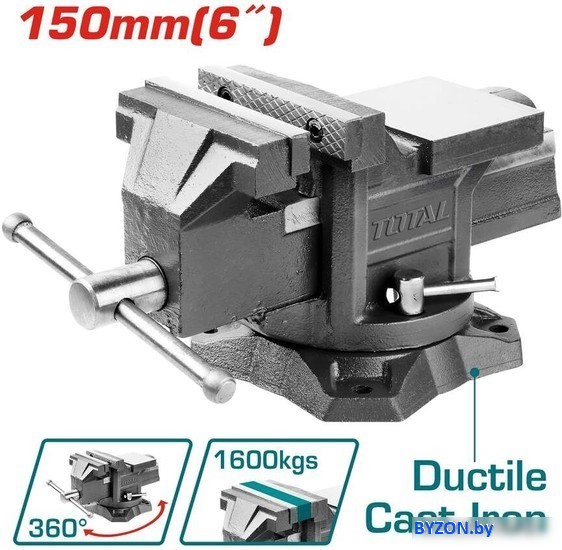 Тиски Total THT6166 Тиски Total THT6166