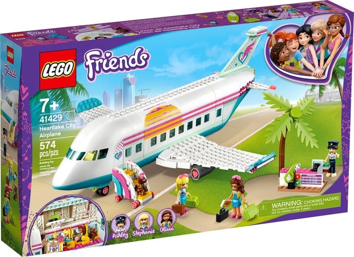 Конструктор LEGO Friends 41429 Самолёт в Хартлейк Сити Конструктор LEGO Friends 41429 Самолёт в Хартлейк Сити