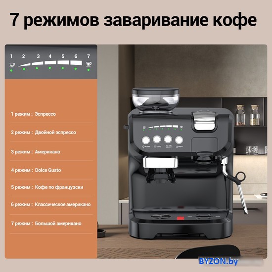 Кофемашина KaringBee AC-517KB Кофемашина KaringBee AC-517KB