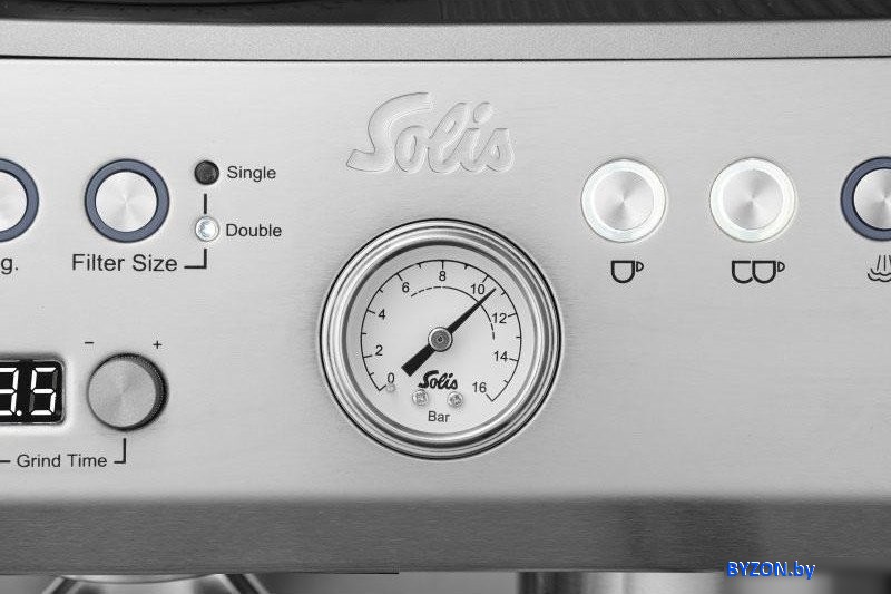 Кофемашина Solis Grind & Infuse Perfetta Silver Кофемашина Solis Grind & Infuse Perfetta Silver