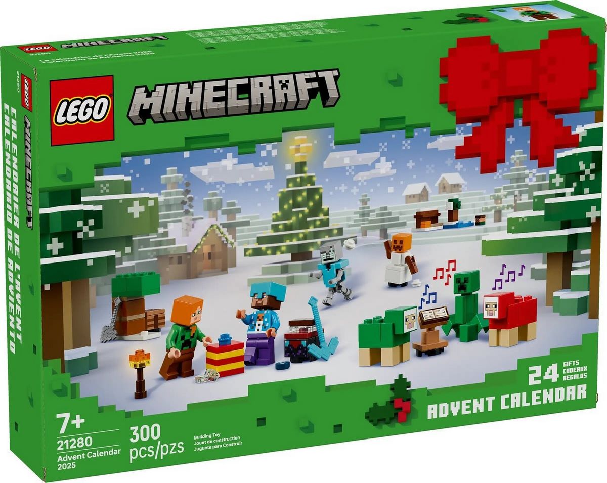 Конструктор LEGO Minecraft 21280 Advent Calendar 2025 Конструктор LEGO Minecraft 21280 Advent Calendar 2025