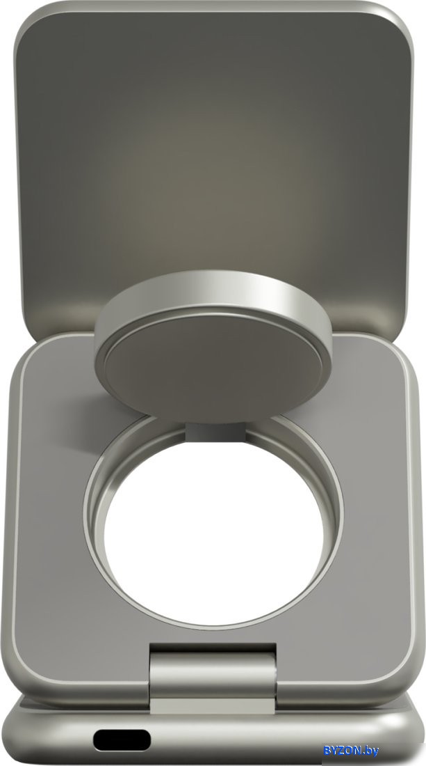 Беспроводное зарядное Magssory Fold Pro 3 в 1 WCH063 (титановый) Беспроводное зарядное Magssory Fold Pro 3 в 1 WCH063 (титановый)