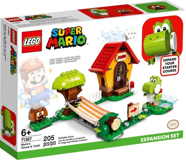 Конструктор LEGO Super Mario 71367 Дом Марио и Йоши. Дополнительный набор Конструктор LEGO Super Mario 71367 Дом Марио и Йоши. Дополнительный набор