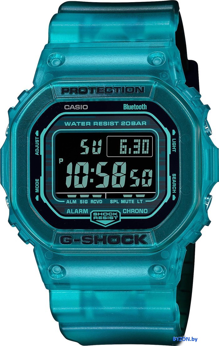 Наручные часы Casio DW-B5600G-2E Наручные часы Casio DW-B5600G-2E