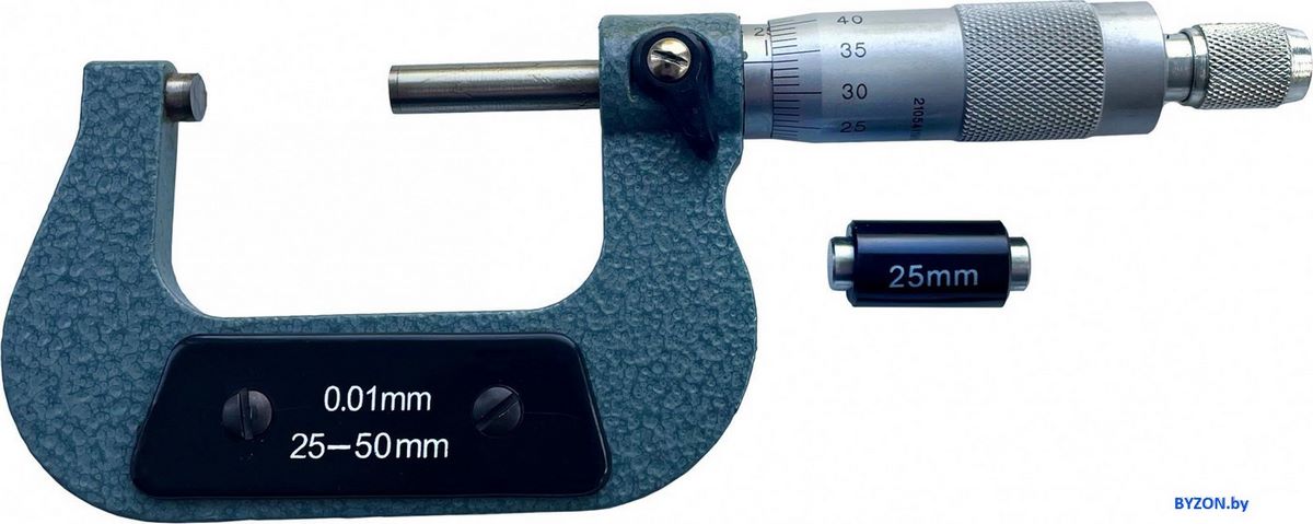 Микрометр Shanghai Instrument МК-50 (0-50мм) Микрометр Shanghai Instrument МК-50 (0-50мм)