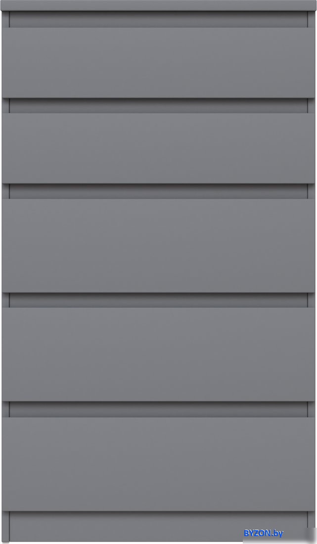 Комод Mio Tesoro Кастор 5 ящиков 2.03.02.070.4 (серый) Комод Mio Tesoro Кастор 5 ящиков 2.03.02.070.4 (серый)