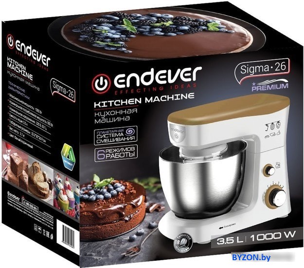Планетарный миксер Endever Sigma-26 Планетарный миксер Endever Sigma-26