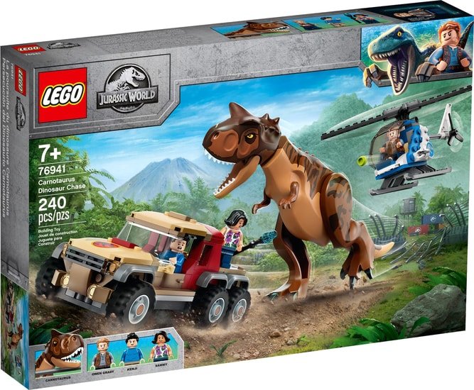 Конструктор LEGO Jurassic World 76941 Погоня за карнотавром Конструктор LEGO Jurassic World 76941 Погоня за карнотавром