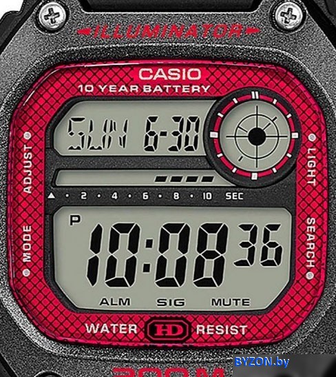 Наручные часы Casio DW-291H-1BVEF Наручные часы Casio DW-291H-1BVEF