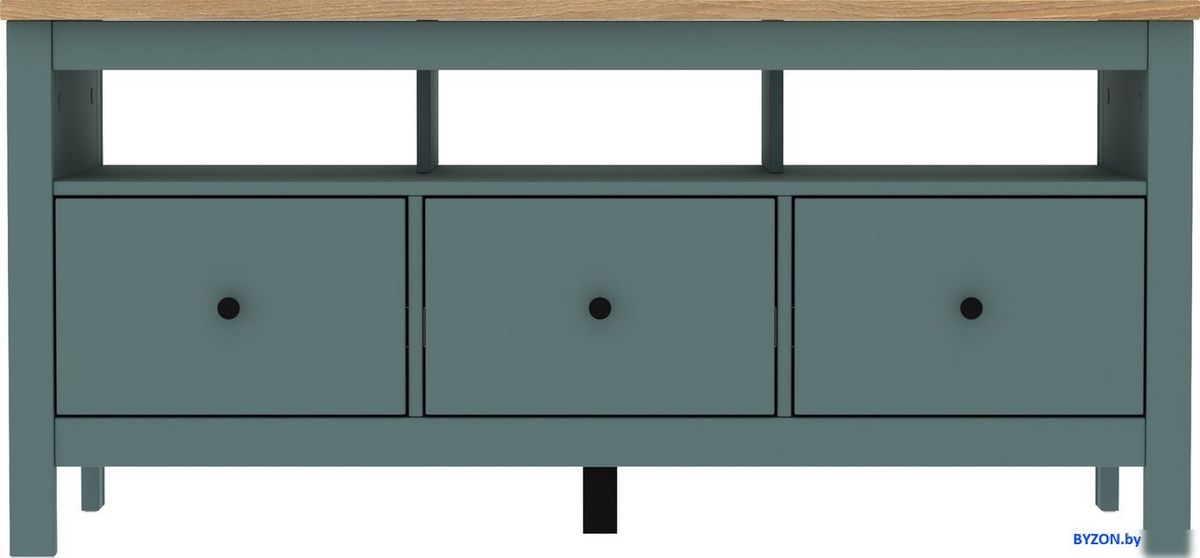 Тумба Mio Tesoro Сага 3 ящика 2.08.03.090.16 (темно-бирюзовый/ясень) Тумба Mio Tesoro Сага 3 ящика 2.08.03.090.16 (темно-бирюзовый/ясень)