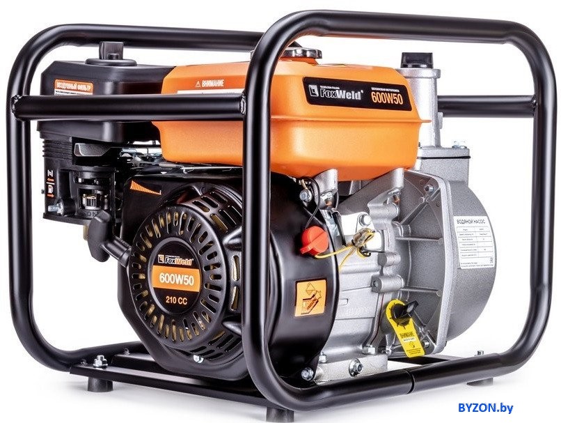 Мотопомпа FoxWeld 600W50 Мотопомпа FoxWeld 600W50
