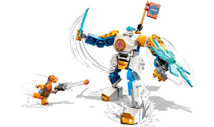 Конструктор LEGO Ninjago 71761 Могучий робот ЭВО Зейна Конструктор LEGO Ninjago 71761 Могучий робот ЭВО Зейна