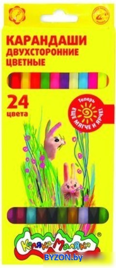 Набор цветных карандашей Каляка-Маляка КДКМ24 (24 цв) Набор цветных карандашей Каляка-Маляка КДКМ24 (24 цв)