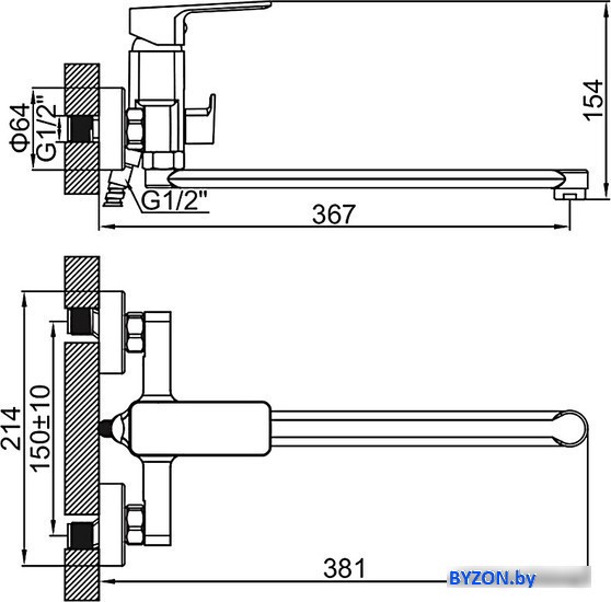 Смеситель Ledeme L2280B Смеситель Ledeme L2280B
