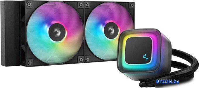 Система жидкостного охлаждения для процессора DeepCool LE240 V2 R-LE240-BKAMMC-G-2 Система жидкостного охлаждения для процессора DeepCool LE240 V2 R-LE240-BKAMMC-G-2