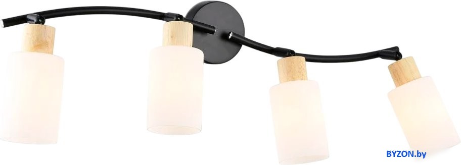 Спот Ambrella TR8723/4 BK/WD (черный/дерево) Спот Ambrella TR8723/4 BK/WD (черный/дерево)