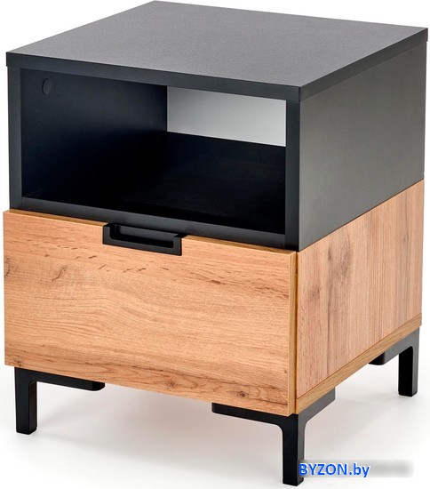 Тумба Halmar Silvia (дуб вотан/черный) Тумба Halmar Silvia (дуб вотан/черный)