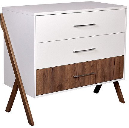 Комод Polini Kids Porto 2200 0002572.165 (белый/дуб крафт) Комод Polini Kids Porto 2200 0002572.165 (белый/дуб крафт)