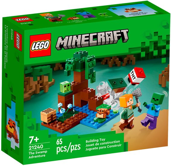 Конструктор LEGO Minecraft 21240 Болотное приключение Конструктор LEGO Minecraft 21240 Болотное приключение