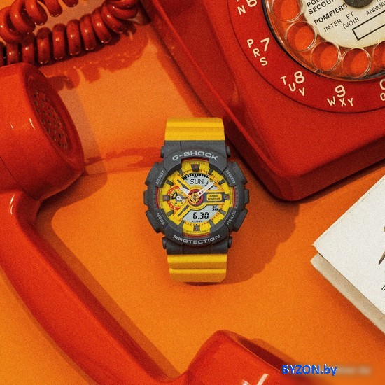 Наручные часы Casio G-Shock GMA-S110Y-9A Наручные часы Casio G-Shock GMA-S110Y-9A