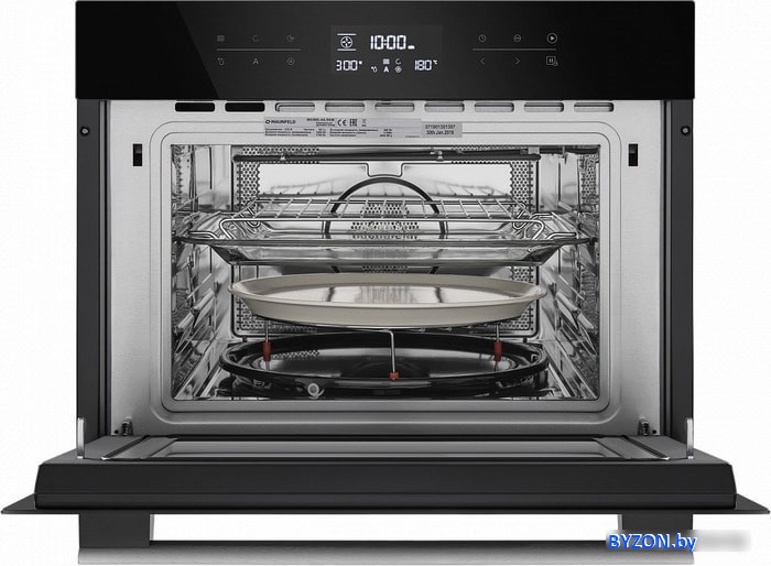 Электрический духовой шкаф MAUNFELD MCMO.44.9GB Электрический духовой шкаф MAUNFELD MCMO.44.9GB