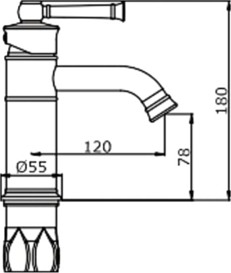 Смеситель Vieir V273511D Смеситель Vieir V273511D