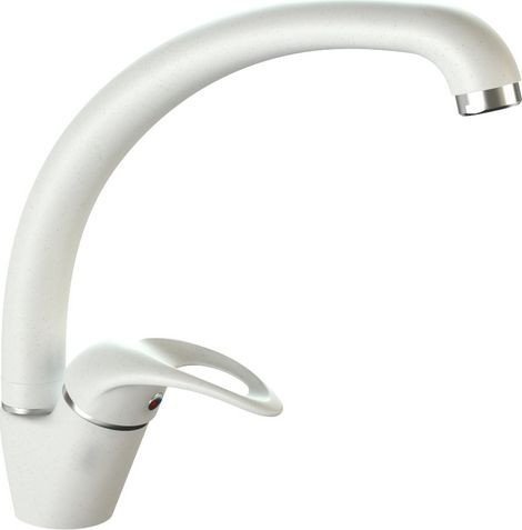 Смеситель MARRBAXX Карельский камень КМ008/G31 (белый) Смеситель MARRBAXX Карельский камень КМ008/G31 (белый)