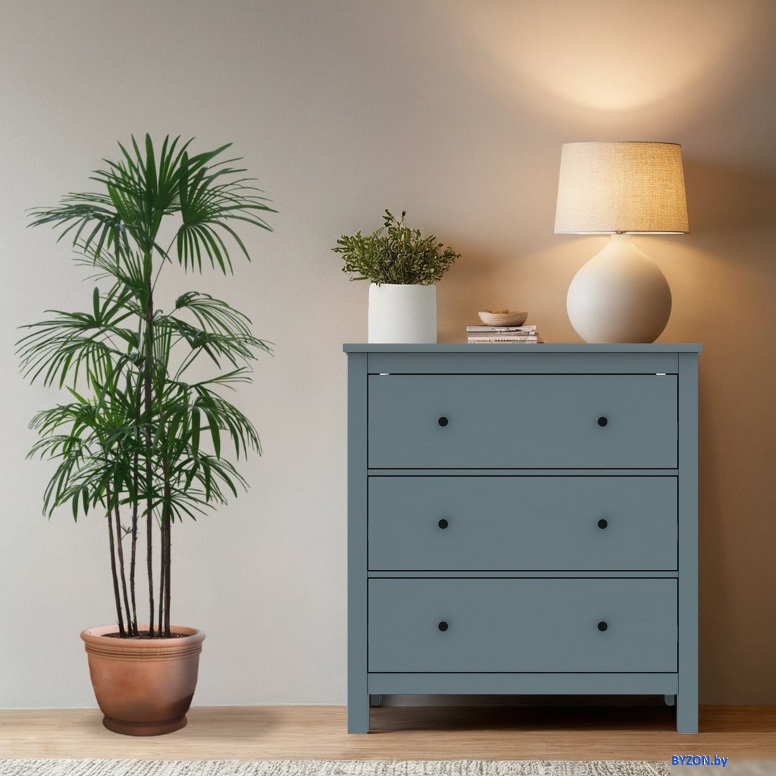 Комод Mio Tesoro Сага 2.08.02.020.6 (темно-бирюзовый) Комод Mio Tesoro Сага 2.08.02.020.6 (темно-бирюзовый)